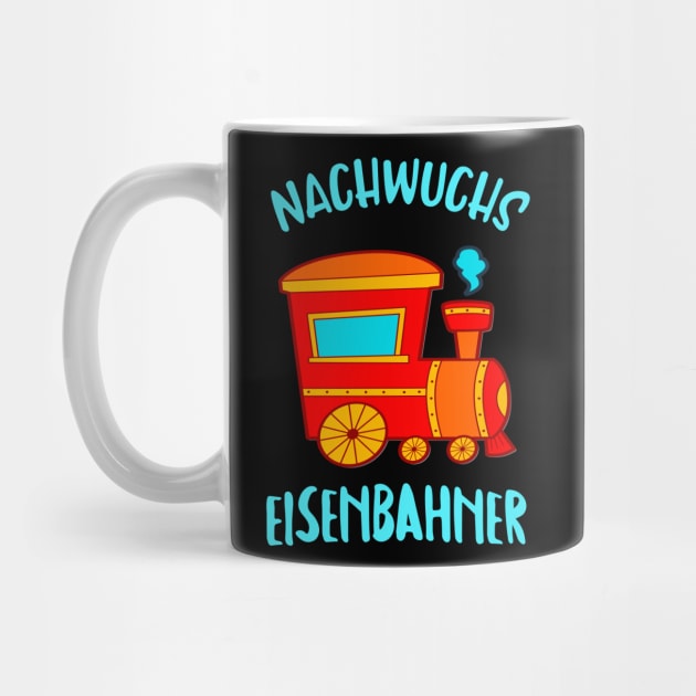 Nachwuchs Eisenbahner Lokomotive Dampflok Kinder by Foxxy Merch